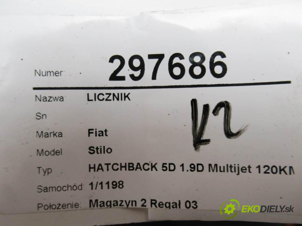 Fiat Stilo  2006 88 kW HATCHBACK 5D 1.9D Multijet 120KM 01-07 1900 Prístrojovka 51772810 (Prístrojové dosky, displeje)