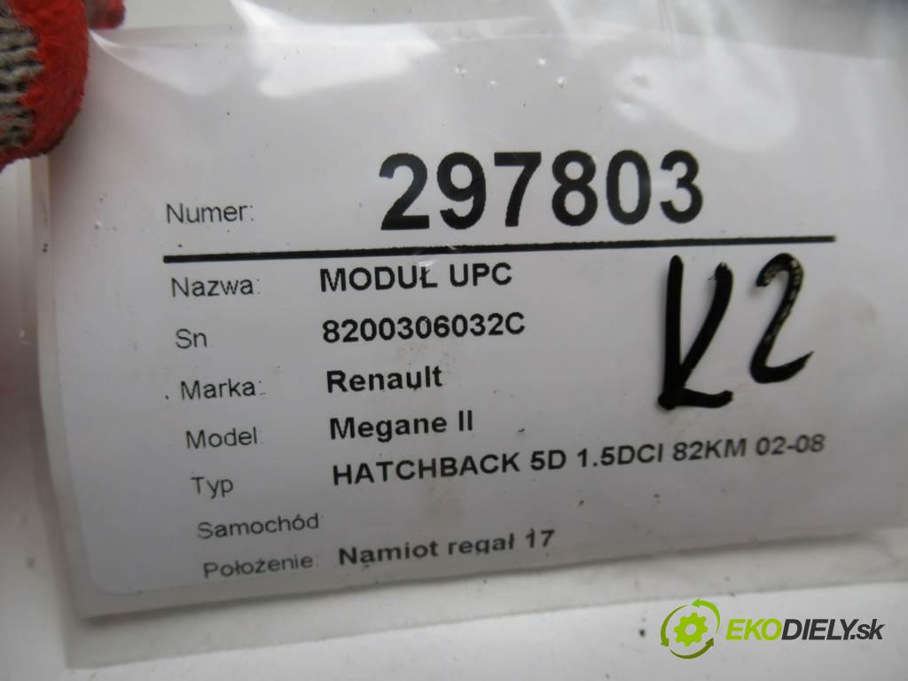 Renault Megane II    HATCHBACK 5D 1.5DCI 82KM 02-08  Modul UPC 8200306032C