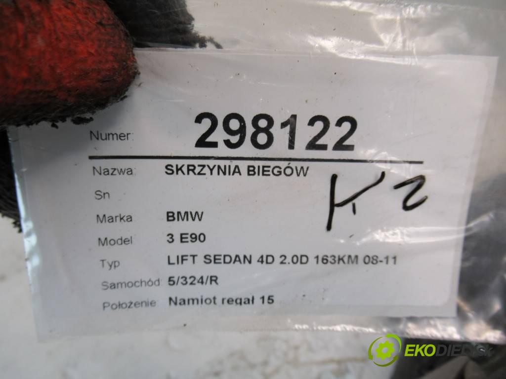 BMW 3 E90  2010 130 kW LIFT SEDAN 4D 2.0D 163KM 08-11 2000 Prevodovka 1071052 069W7M (Prevodovky)