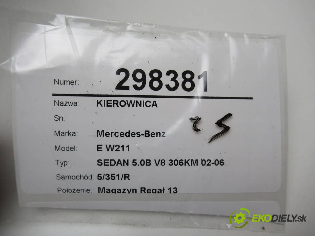 Mercedes-Benz E W211  2005 225 kW SEDAN 5.0B V8 306KM 02-06 5000 volant dřevo 2114600503