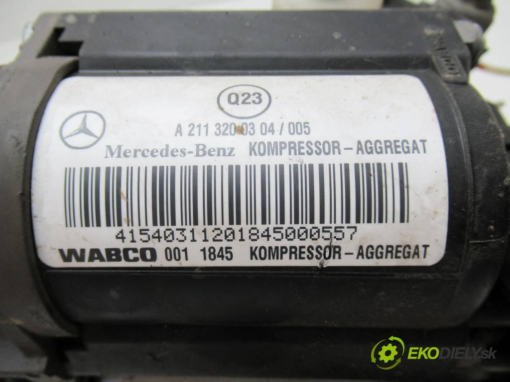 Mercedes-Benz E W211    SEDAN 5.0B V8 306KM 02-06  pumpa Kompresor nápravy A2113200304
