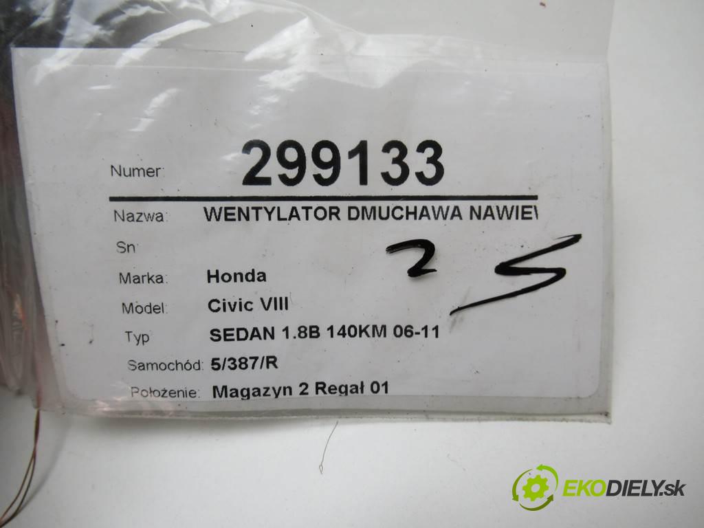 Honda Civic VIII  2007 103 kW SEDAN 1.8B 140KM 06-11 1800 ventilátor topení AY272700-0440 (Ventilátory topení)