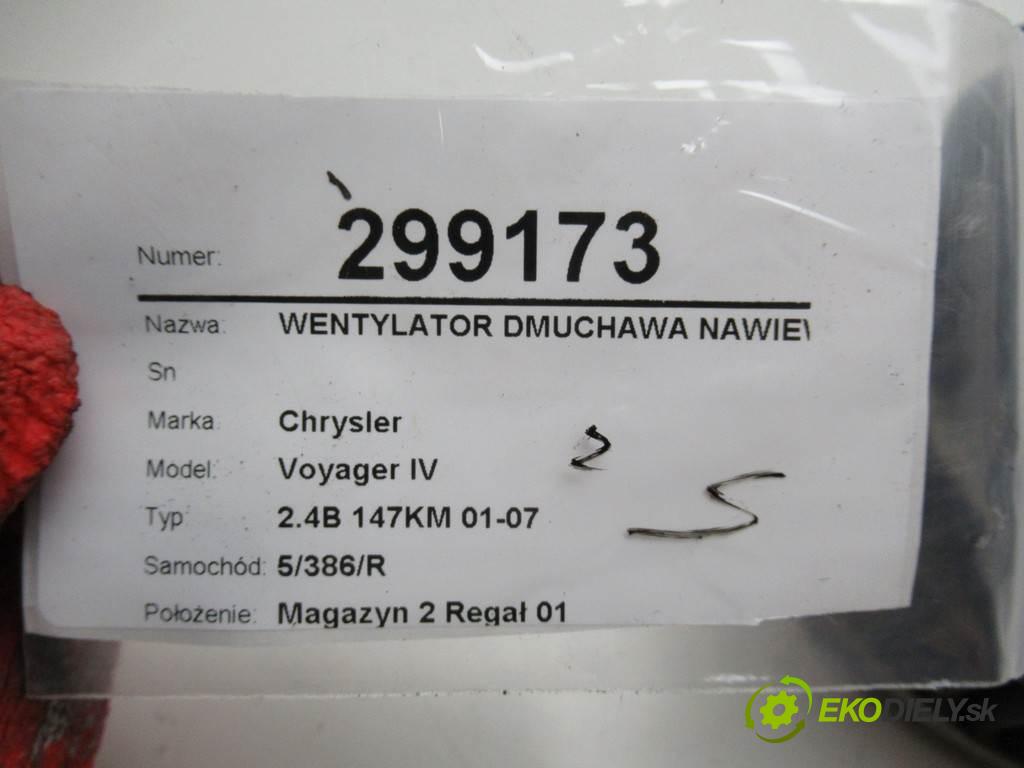 Chrysler Voyager IV  2006 108 kW 2.4B 147KM 01-07 2500 Ventilátor ventilátor kúrenia AY166100-0365 (Ventilátory kúrenia)