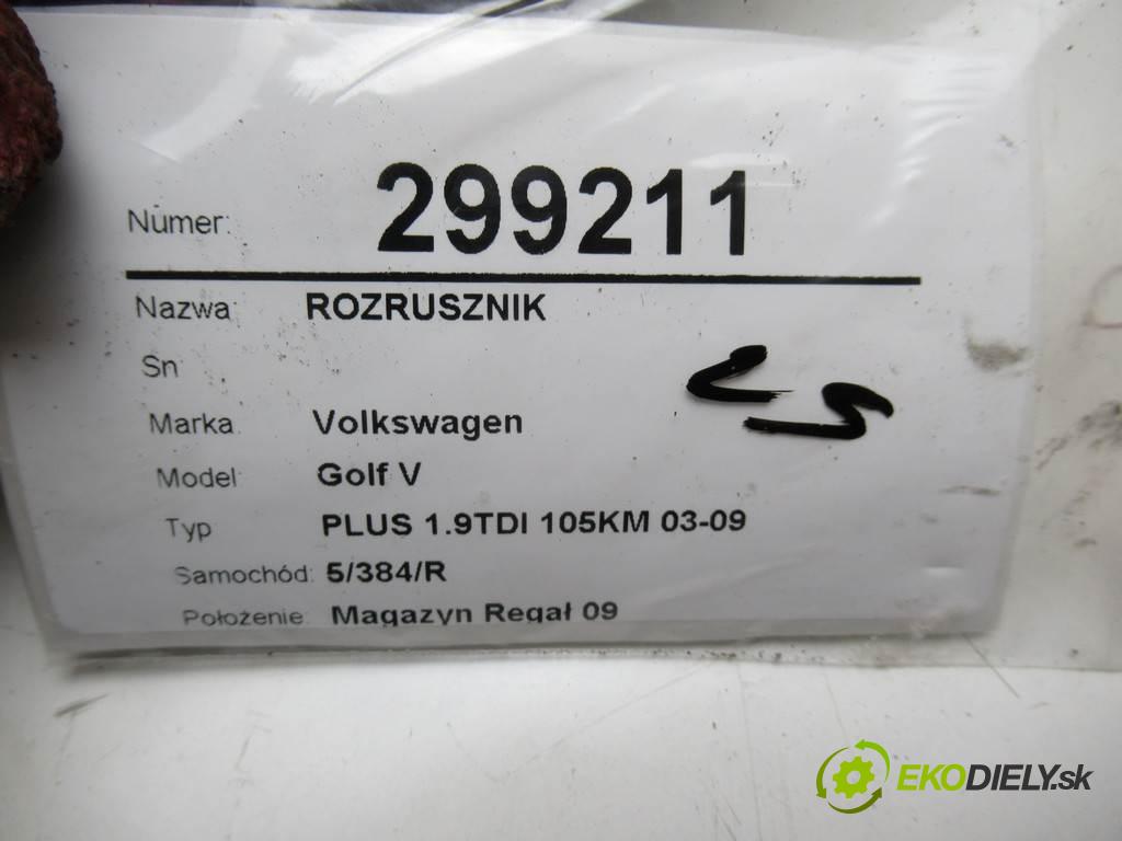 Volkswagen Golf V  2005 77 kW PLUS 1.9TDI 105KM 03-09 1900 Štartér 0001123012 (Štartéry)