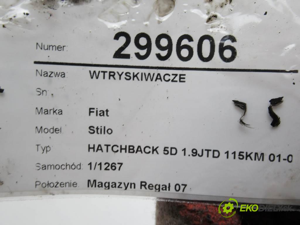 Fiat Stilo  2003 85kW HATCHBACK 5D 1.9JTD 115KM 01-07 1900 Vstrekovacie ventily 0445110119 (Vstrekovacie ventily)