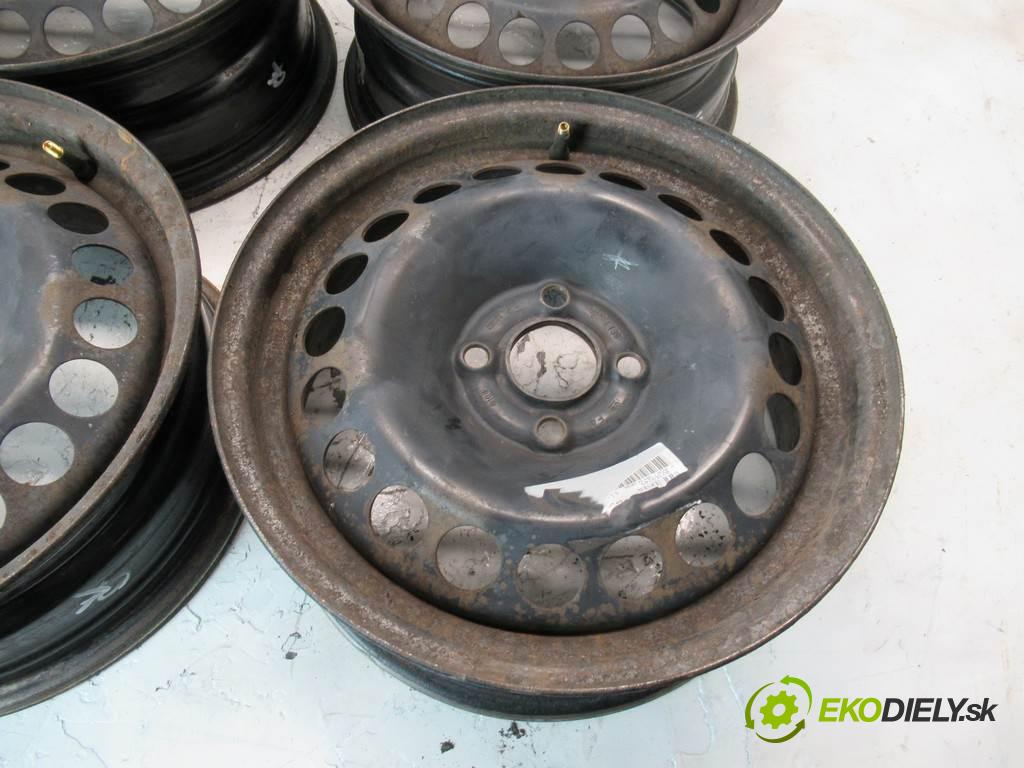 Opel Corsa D     15 6J 4X100 ET39  disky plechové 15  (Plechové)