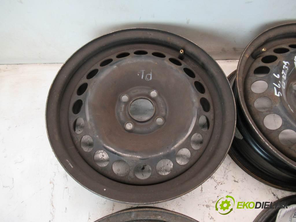 Opel Corsa D     15 6J 4X100 ET39  disky plechové 15  (Plechové)