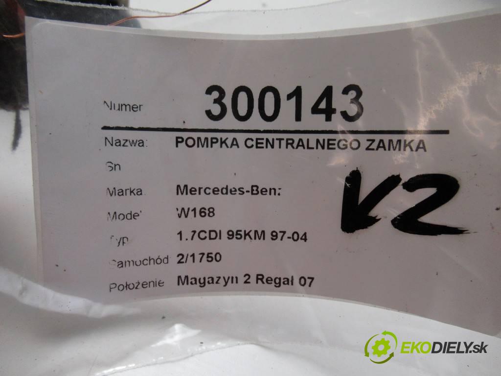 Mercedes-Benz W168  2002  1.7CDI 95KM 97-04 1700 motorek centrálního zámku  (Řídicí jednotky centrálního zámku)
