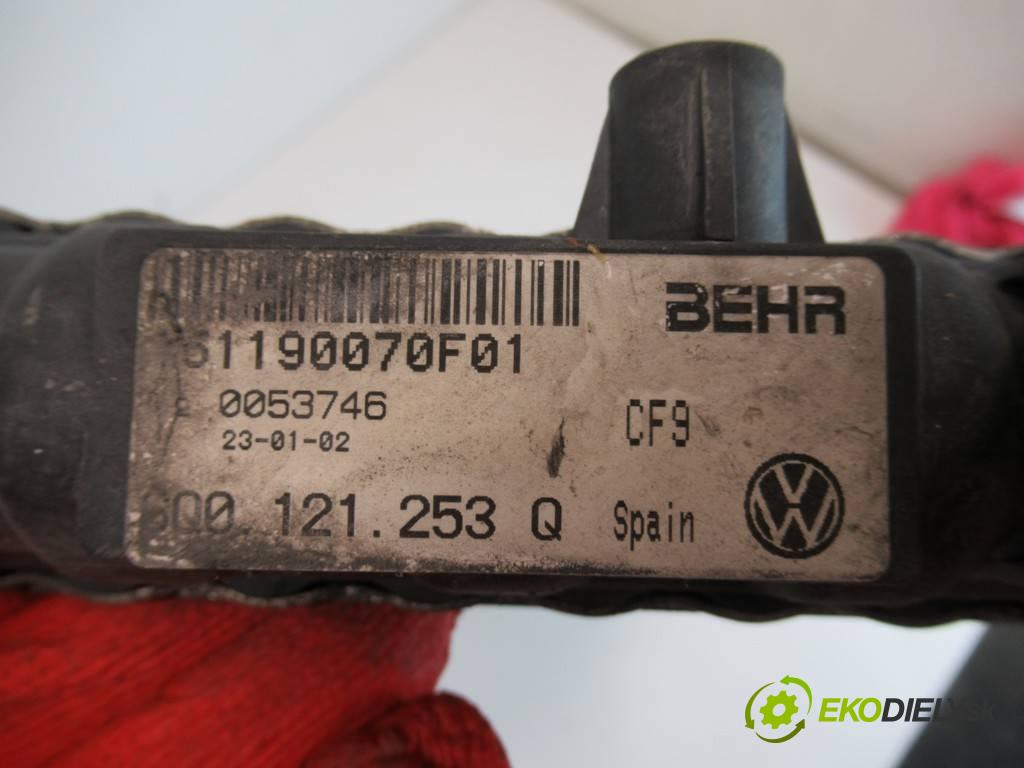 Seat Ibiza III 6L  2002  HATCHBACK 3D 1.2B 64KM 02-08 1200 chladič vody 6Q0121253Q (Chladiče vody)