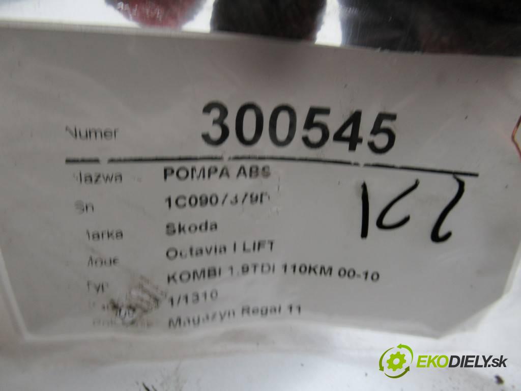 Skoda Octavia I LIFT  2001 81kW KOMBI 1.9TDI 110KM 00-10 1900 Pumpa ABS 1C0907379D (Pumpy ABS)