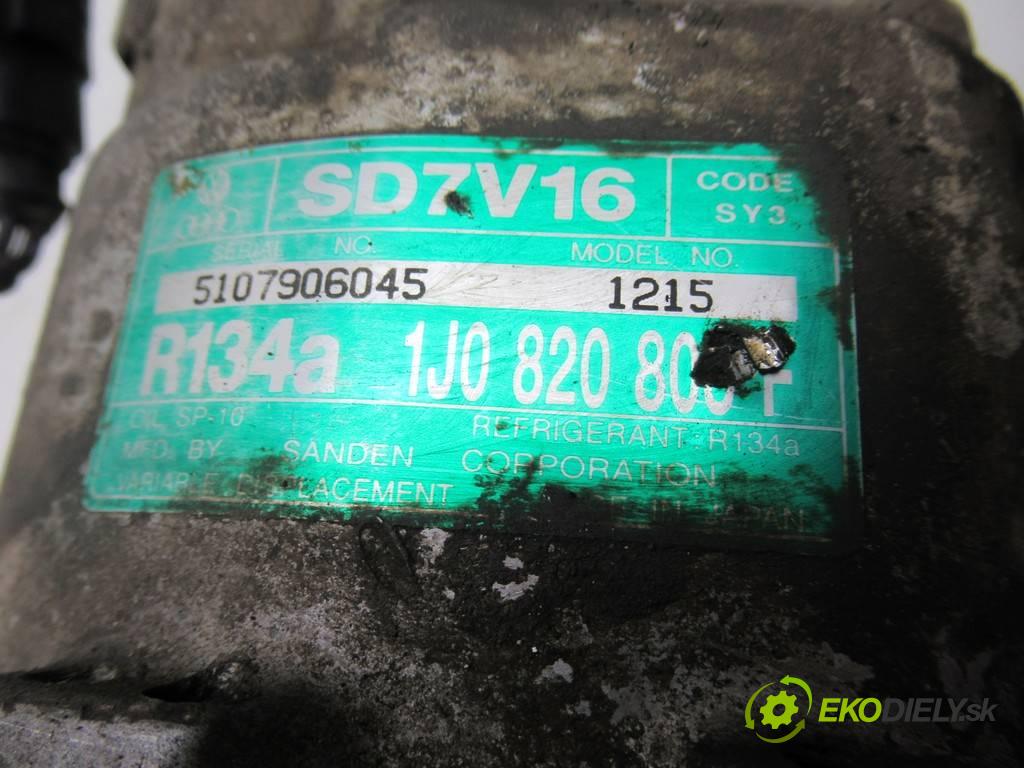 Skoda Octavia I LIFT  2001 81kW KOMBI 1.9TDI 110KM 00-10 1900 kompresor klimatizace 1J0820803F (Kompresory)
