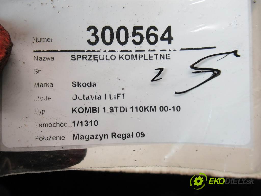Skoda Octavia I LIFT  2001 81kW KOMBI 1.9TDI 110KM 00-10 1900 Spojková sada (bez ložiska) komplet ASV (Kompletné sady (bez ložiska))