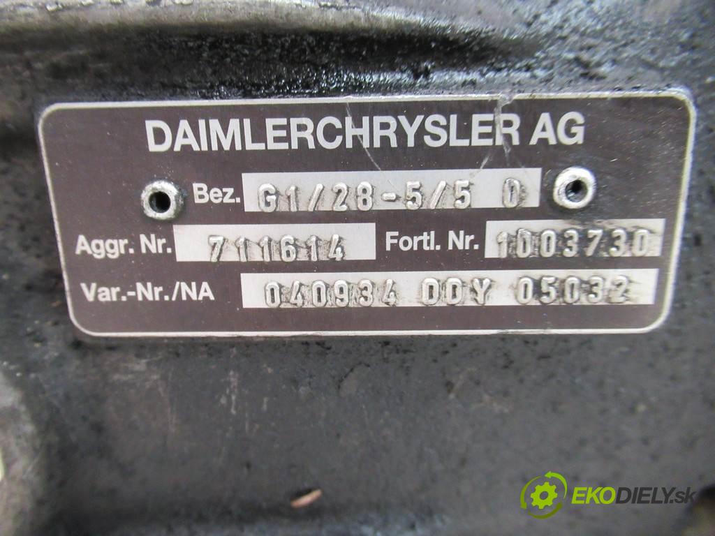 Volkswagen LT35 LT35 2.5 TDI 75 kW (102 KM) 2002 75kW LT35 2.5 TDI 75 kW (102 KM) 96-06 2461 Prevodovka G1/28-5/5 711614 (Prevodovky)