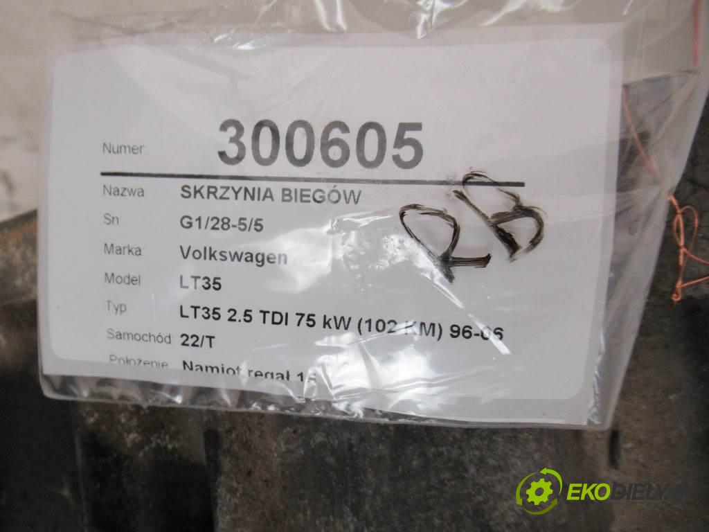 Volkswagen LT35 LT35 2.5 TDI 75 kW (102 KM) 2002 75kW LT35 2.5 TDI 75 kW (102 KM) 96-06 2461 Prevodovka G1/28-5/5 711614 (Prevodovky)