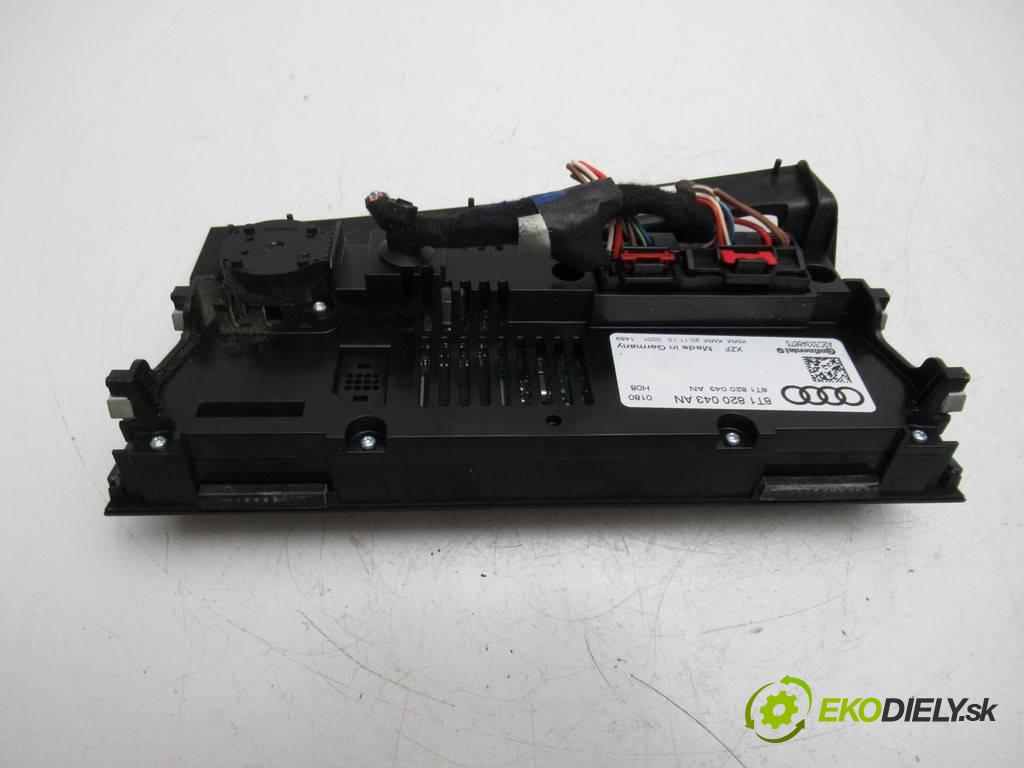 Audi A4 B8  2010 118 kW KOMBI 1.8TFSI 160KM 08-15 1800 Panel ovládania kúrenia 8T1820043AN (Prepínače, spínače, tlačidlá a ovládače kúrenia)