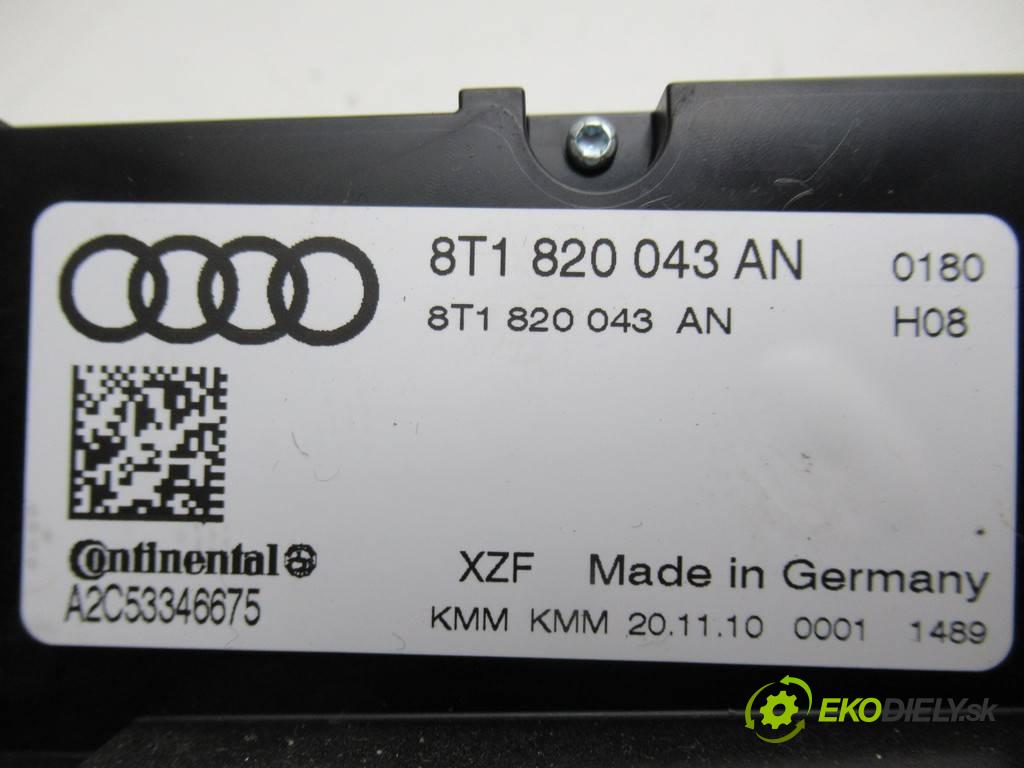 Audi A4 B8  2010 118 kW KOMBI 1.8TFSI 160KM 08-15 1800 Panel ovládania kúrenia 8T1820043AN (Prepínače, spínače, tlačidlá a ovládače kúrenia)