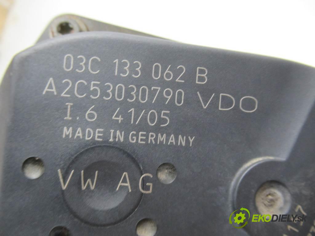 Skoda Fabia  2005 47 kW SEDAN 1.2B 64KM 99-07 1200 Škrtiaca klapka 03C133062B (Škrtiace klapky)