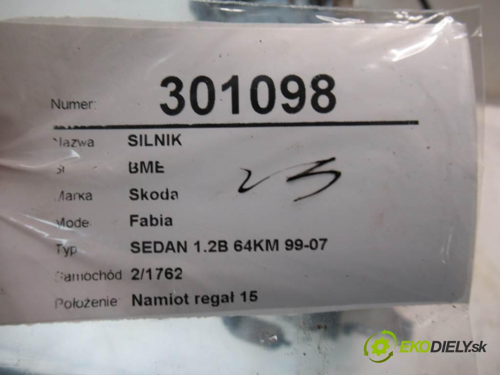 Skoda Fabia  2005 47 kW SEDAN 1.2B 64KM 99-07 1200 Motor BME (Motory (kompletné))