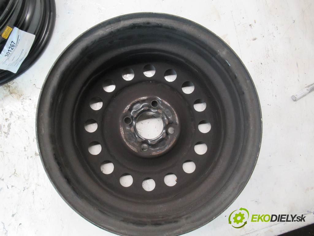 Renault     14 5,5J 4X100 ET36  disky plechové 14  (Plechové)
