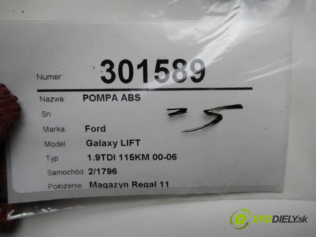 Ford Galaxy LIFT  2002 85kW 1.9TDI 115KM 00-06 1900 pumpa ABS 1J0907379P (Pumpy brzdové)