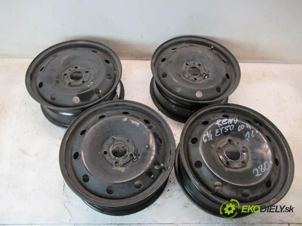 Renault     16 6,5J 5X108 ET50  disky plechové 16  (Plechové)