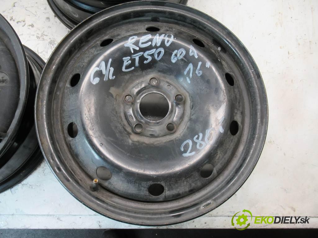 Renault     16 6,5J 5X108 ET50  disky plechové 16  (Plechové)