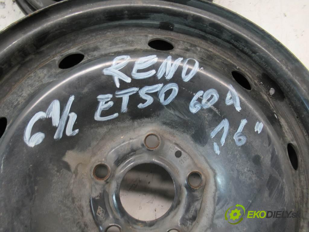 Renault     16 6,5J 5X108 ET50  disky plechové 16  (Plechové)
