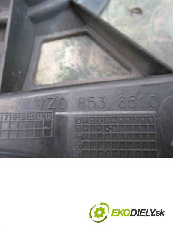 Skoda Octavia II LIFT  2009 103KW KOMBI 5D 2.0TDI 140KM 08-13 1968 Mriežka maska 1Z0853651C (Mriežky, masky)