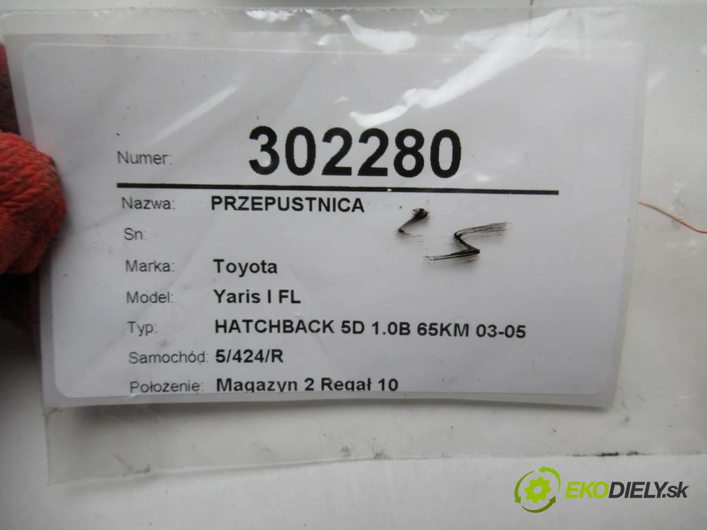 Toyota Yaris I FL  2003 65KM HATCHBACK 5D 1.0B 65KM 03-05 1000 Škrtiaca klapka 89452-0D010 (Škrtiace klapky)