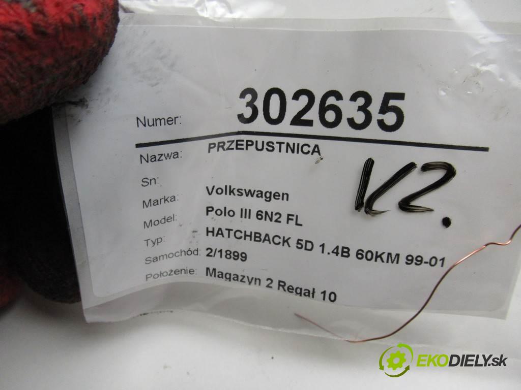 Volkswagen Polo III 6N2 FL  2001 44kW HATCHBACK 5D 1.4B 60KM 99-01 1400 Škrtiaca klapka 030133062C (Škrtiace klapky)