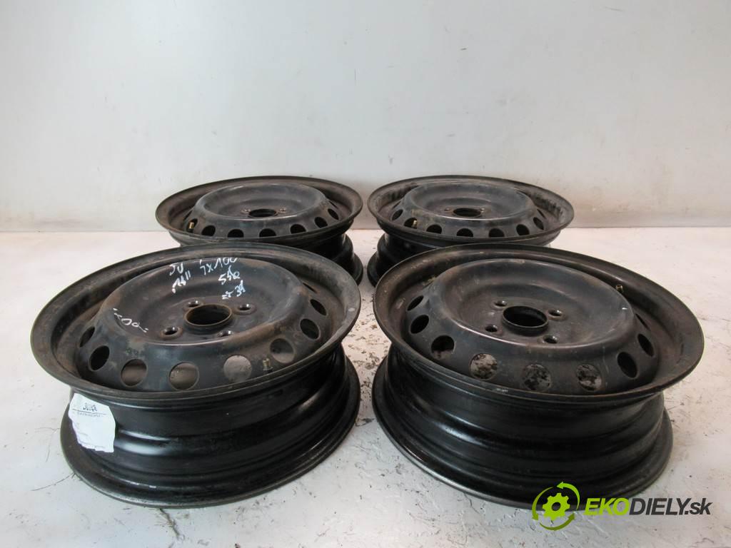 Toyota Yaris    14 5J 4X100 ET54  disky plechové 14  (Plechové)