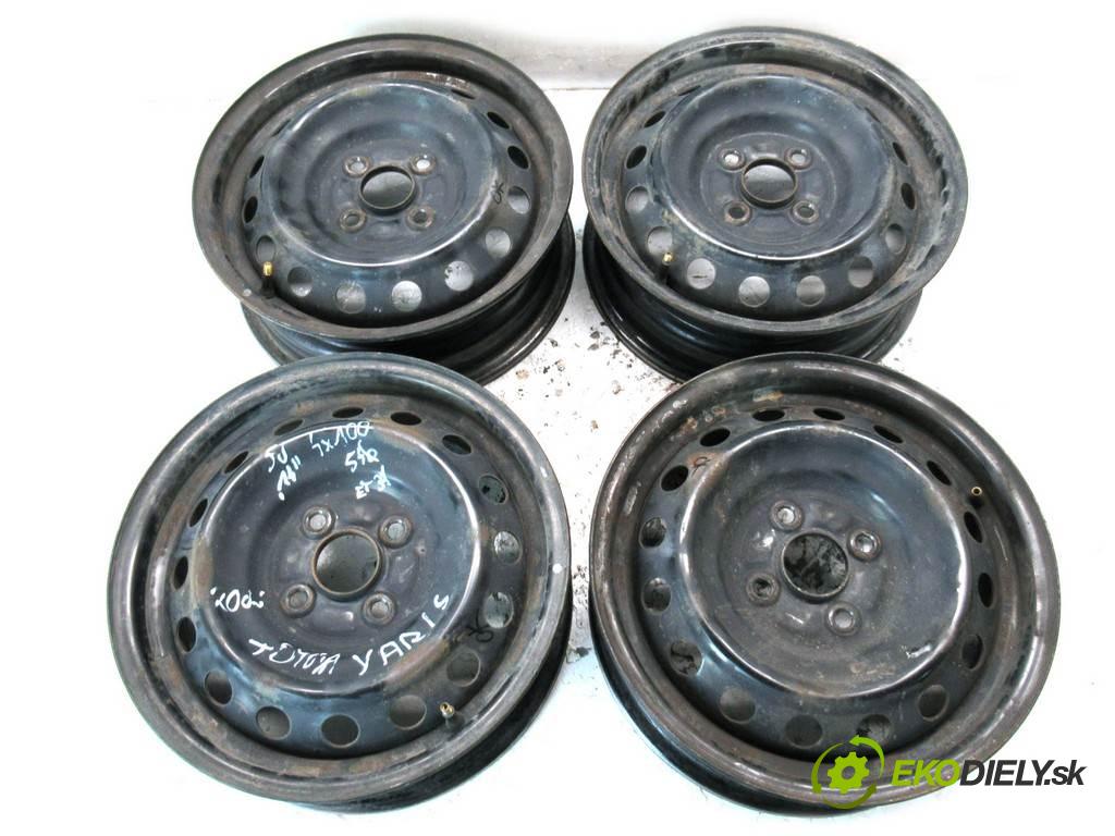 Toyota Yaris    14 5J 4X100 ET54  disky plechové 14  (Plechové)