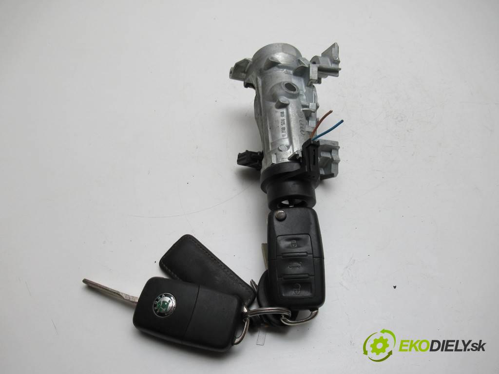 Skoda Octavia II  2006 103 kW LIFTBACK 5D 2.0TDI 140KM 04-08 2000 spínačka 1K0905851B (Spínací skříňky a klíče)