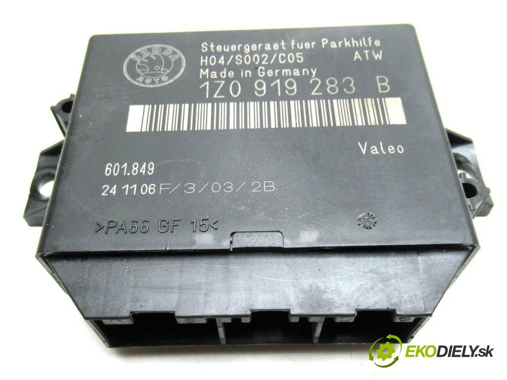 Skoda Octavia II    LIFTBACK 5D 2.0TDI 140KM 04-08  Modul PDC 1Z0919283B (Ostatné)