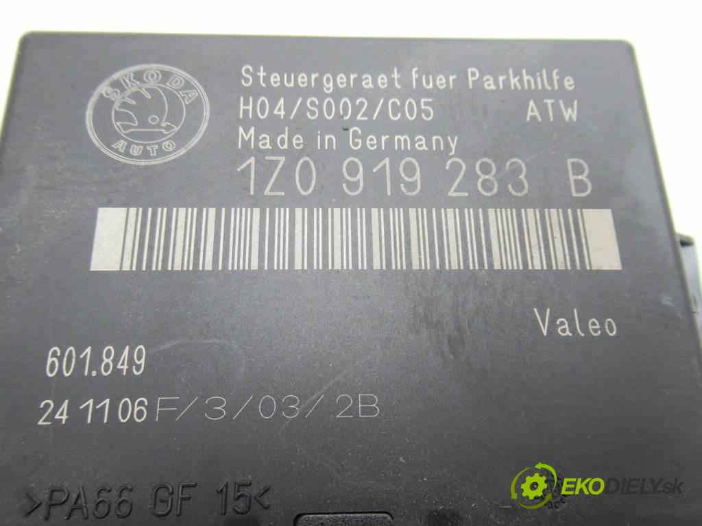 Skoda Octavia II    LIFTBACK 5D 2.0TDI 140KM 04-08  Modul PDC 1Z0919283B (Ostatné)