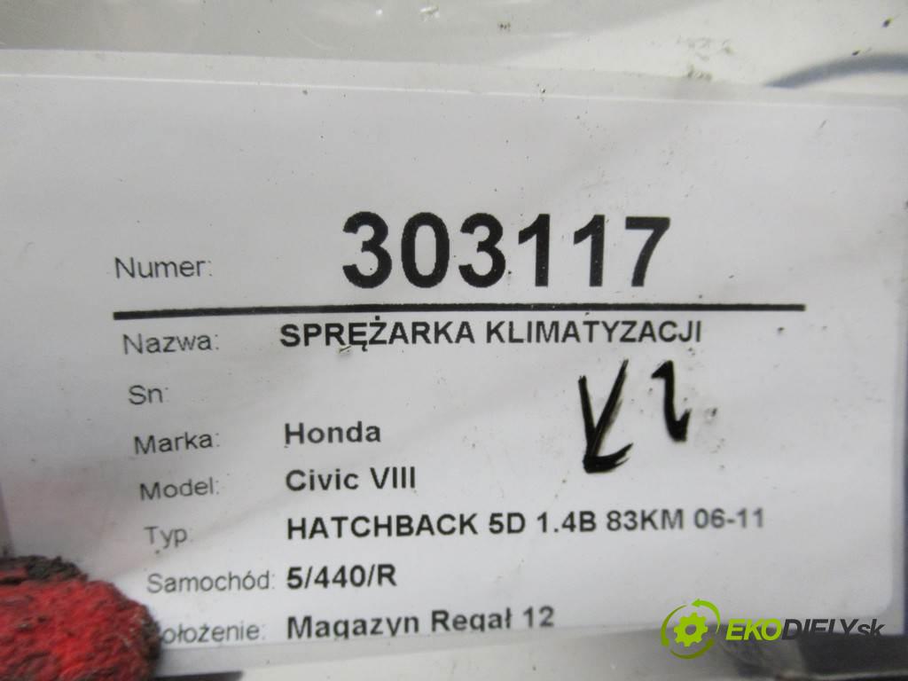 Honda Civic VIII  2007 61 kW HATCHBACK 5D 1.4B 83KM 06-11 1400 kompresor klimatizace 38800-RSH-E010-M2 (Kompresory)