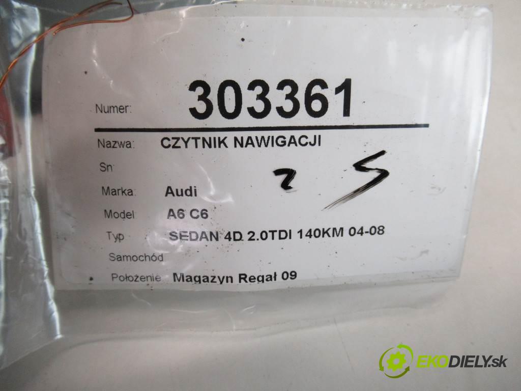 Audi A6 C6    SEDAN 4D 2.0TDI 140KM 04-08  čítač navigácie 4F0035769B (Ostatné)