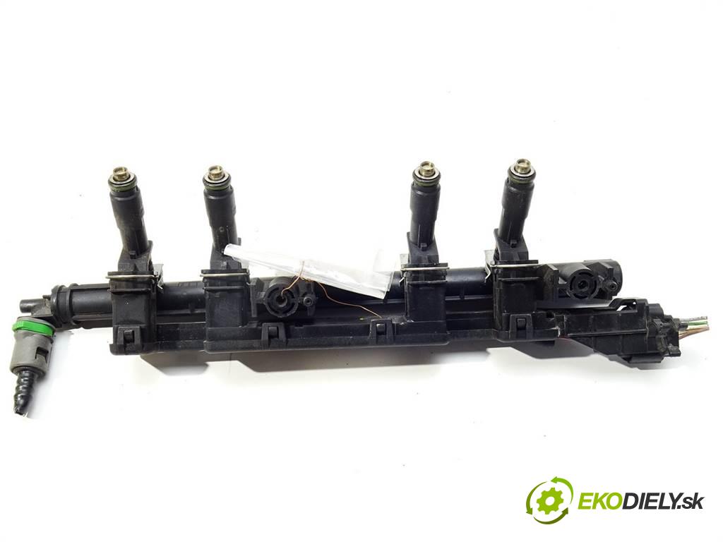 Renault Twingo II  2008 43 kW HATCHBACK 3D 1.2B 58KM 07-14 1100 Lišta vstrekovacia Vstrekovacie ventily 8200734317 8200885283 (Vstrekovacie lišty)