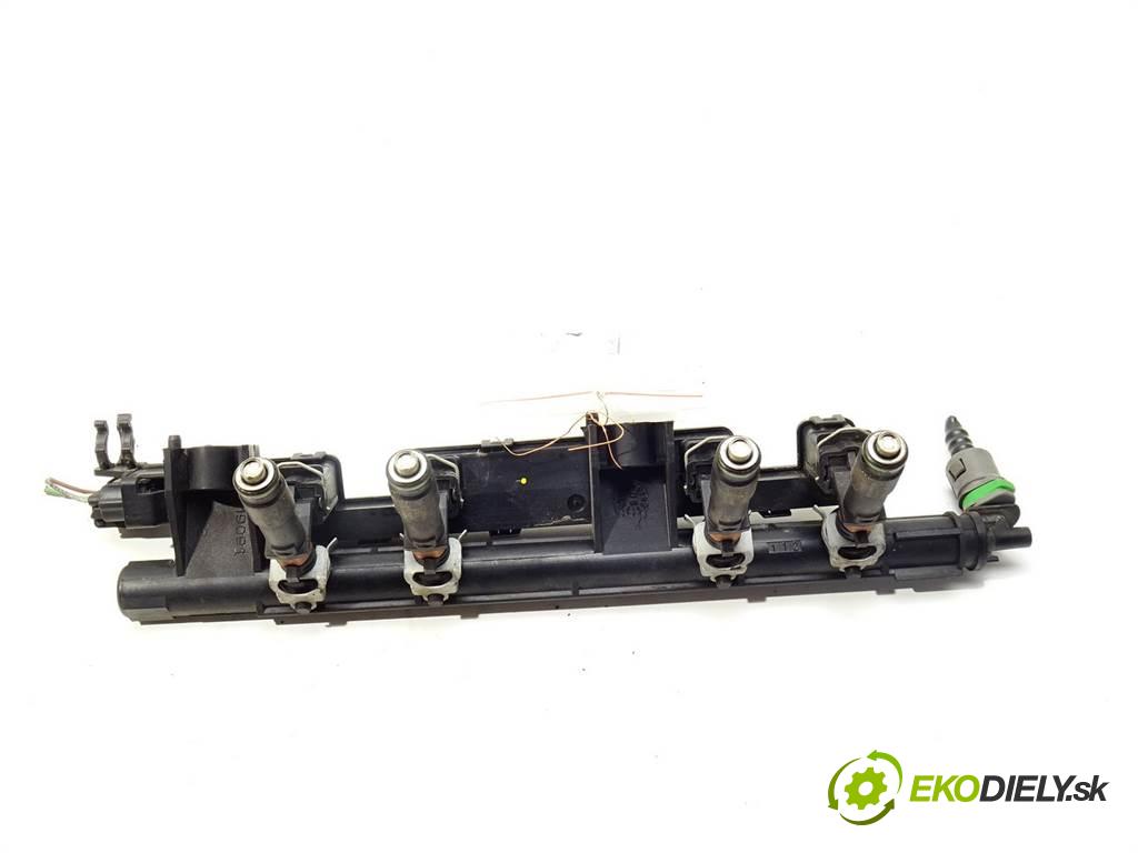 Renault Twingo II  2008 43 kW HATCHBACK 3D 1.2B 58KM 07-14 1100 Lišta vstrekovacia Vstrekovacie ventily 8200734317 8200885283 (Vstrekovacie lišty)