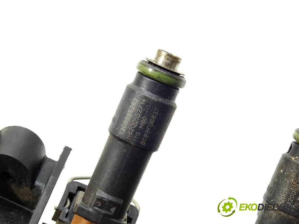 Renault Twingo II  2008 43 kW HATCHBACK 3D 1.2B 58KM 07-14 1100 Lišta vstrekovacia Vstrekovacie ventily 8200734317 8200885283 (Vstrekovacie lišty)