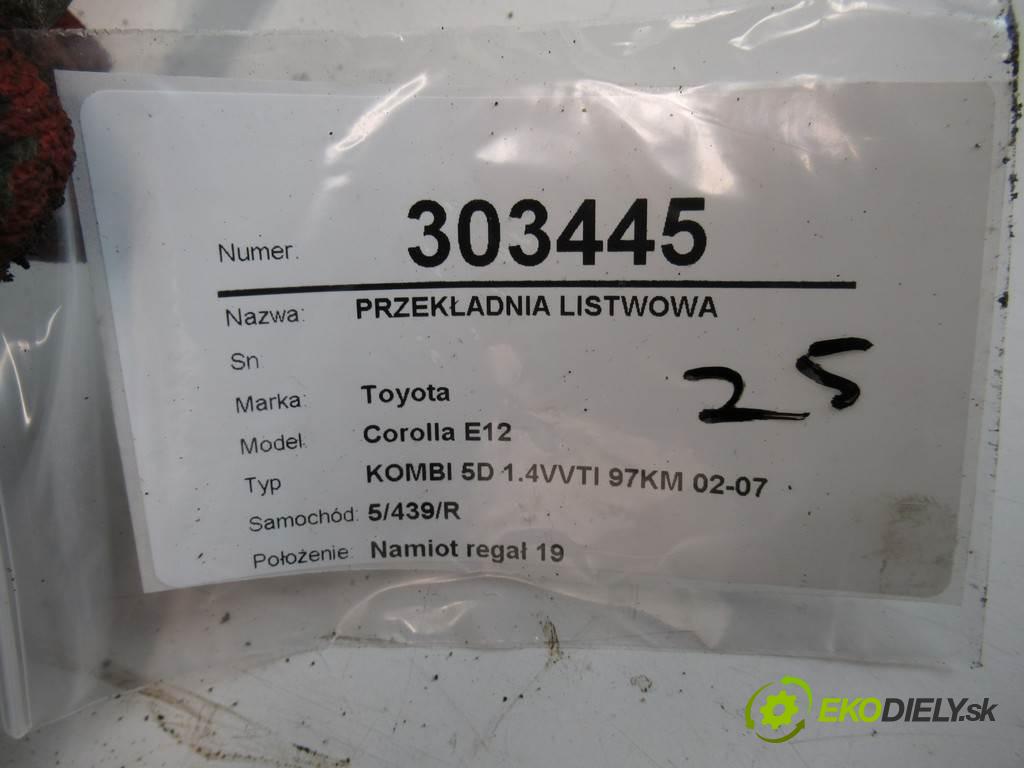 Toyota Corolla E12  2002 71 kW KOMBI 5D 1.4VVTI 97KM 02-07 1400 riadenie  (Riadenia)
