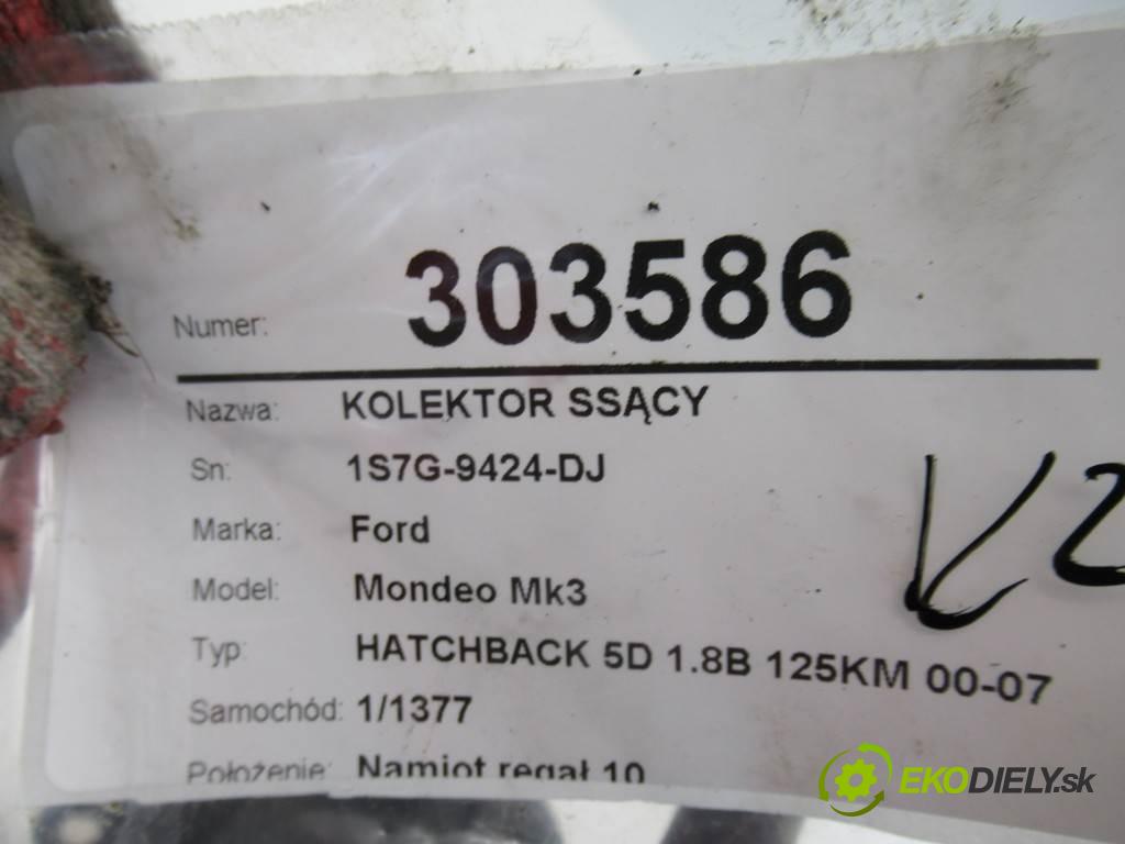 Ford Mondeo Mk3  2003 92 kW HATCHBACK 5D 1.8B 125KM 00-07 1800 Potrubie sacie, sanie 1S7G-9424-DJ (Sacie potrubia)