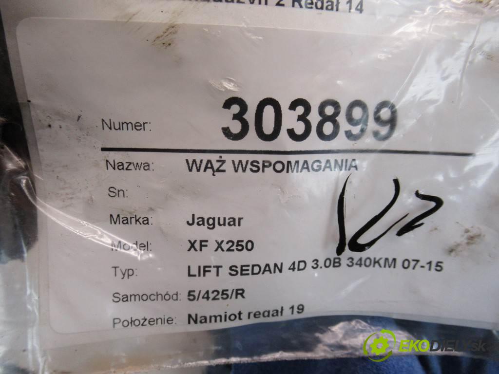 Jaguar XF X250  2015 340KM LIFT SEDAN 4D 3.0B 340KM 07-15 3000 hadica servočerpadlo  (Rúrky, hadice servočerpadla)