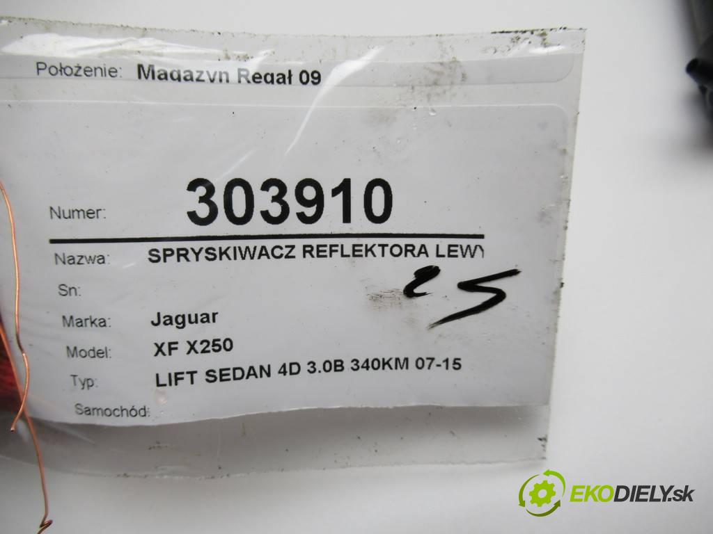 Jaguar XF X250    LIFT SEDAN 4D 3.0B 340KM 07-15  ostrekovača svetla ľavy  (Motorčeky, čerpadlá ostrekovačov)