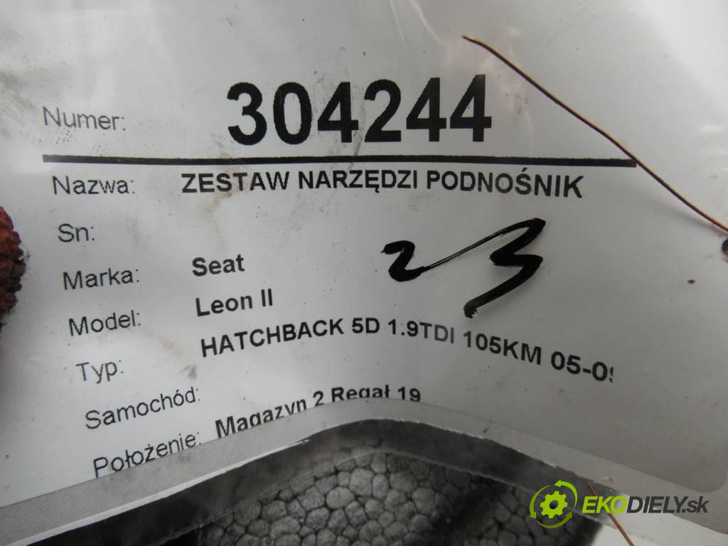 Seat Leon II    HATCHBACK 5D 1.9TDI 105KM 05-09  Súprava naradí Mechanizmus 5P0012115C (Ostatné)
