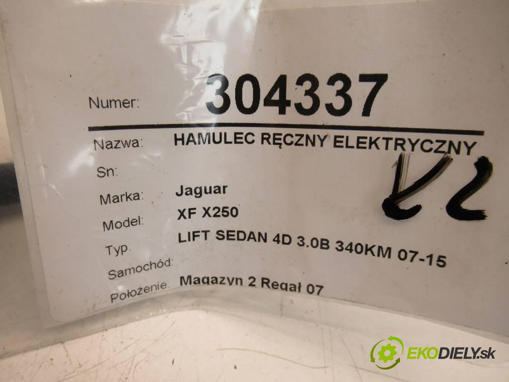 Jaguar XF X250    LIFT SEDAN 4D 3.0B 340KM 07-15  BRZDA: ručný elektrický 9X23-2A635-AB (Ručné brzdy)