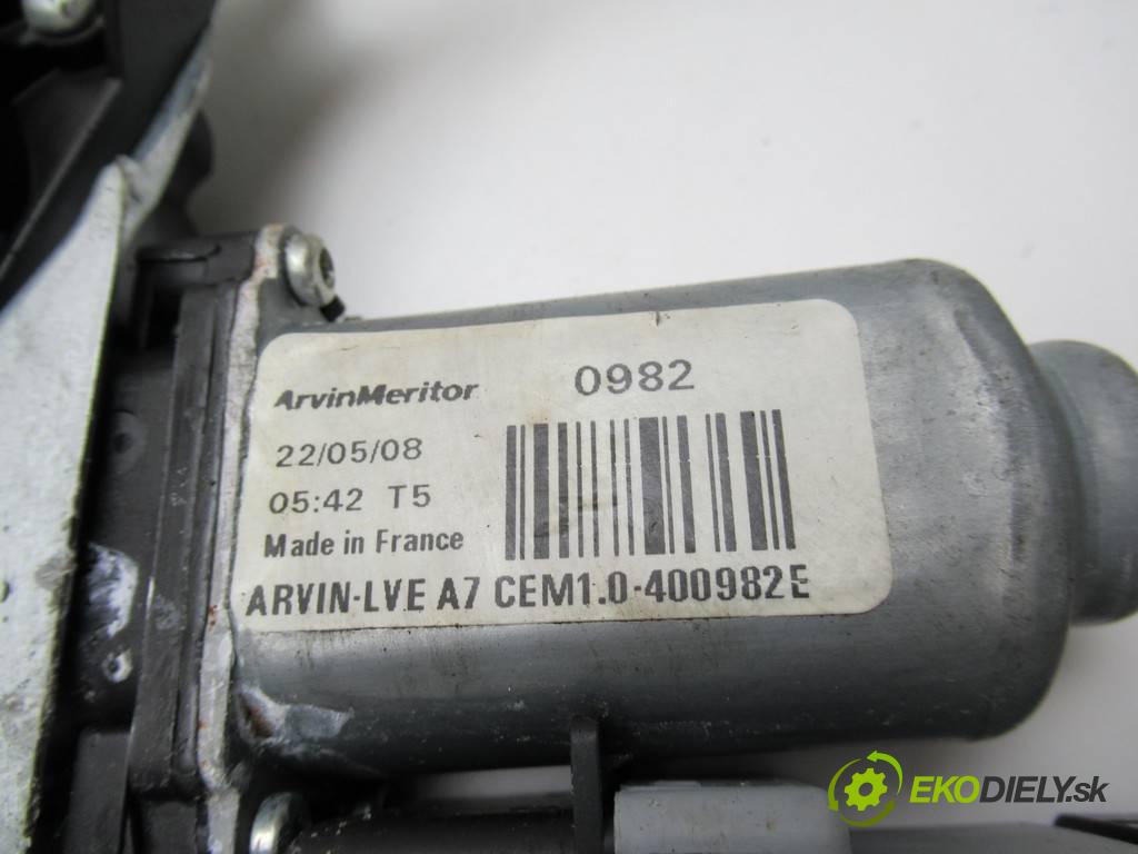 Citroen Jumpy II  2008  2.0HDI 136KM 07-16 2000 Mechanizmus okna predný ľavy  (Predné ľavé)