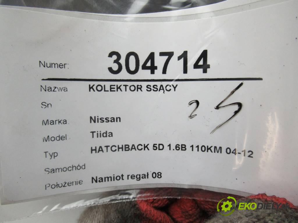 Nissan Tiida    HATCHBACK 5D 1.6B 110KM 04-12  Potrubie sacie, sanie  (Sacie potrubia)