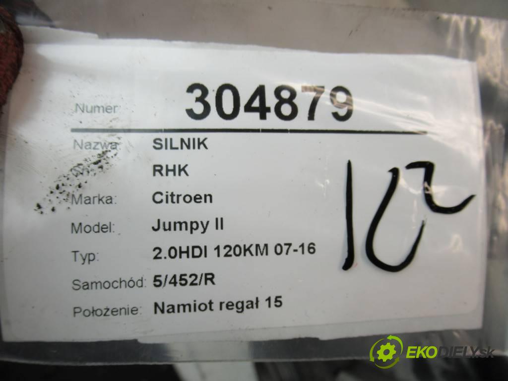 Citroen Jumpy II  2008 88 kW 2.0HDI 120KM 07-16 2000 Motor RHK (Motory (kompletné))