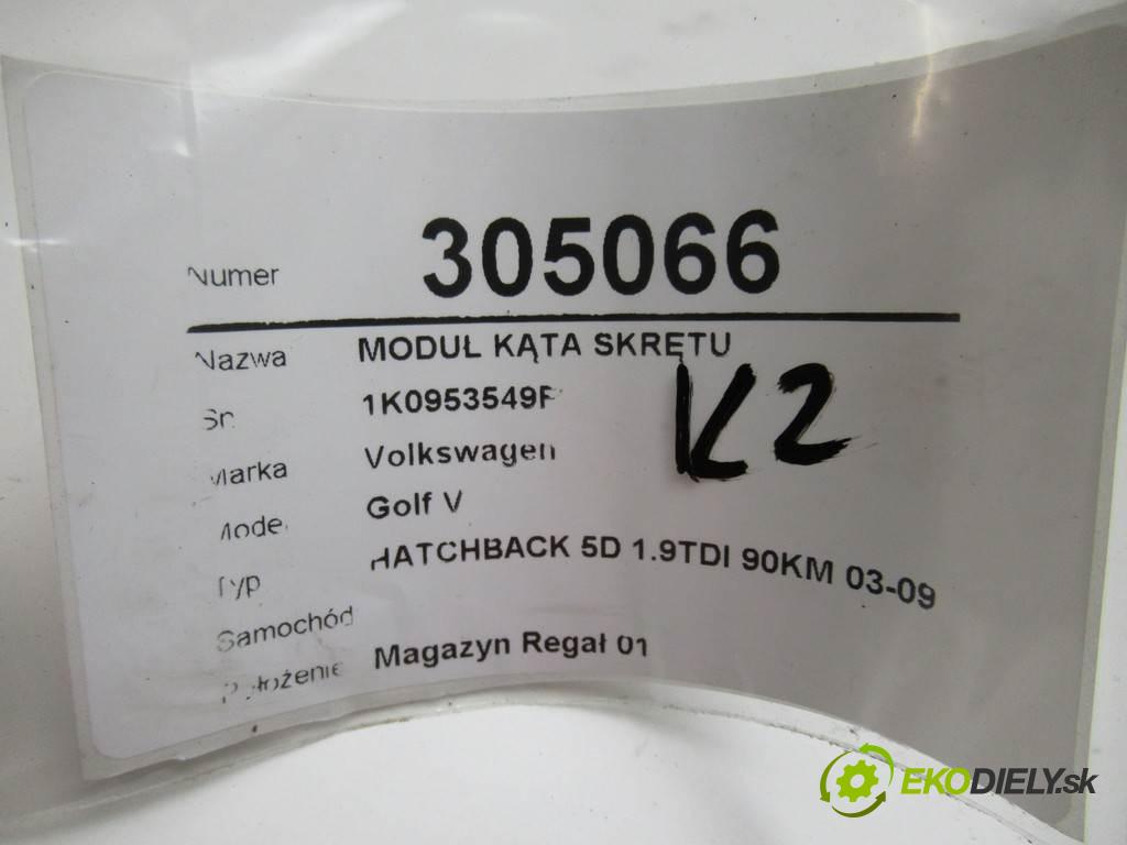 Volkswagen Golf V    HATCHBACK 5D 1.9TDI 90KM 03-09  Modul uhlu uhlu 1K0953549F (Ostatné)